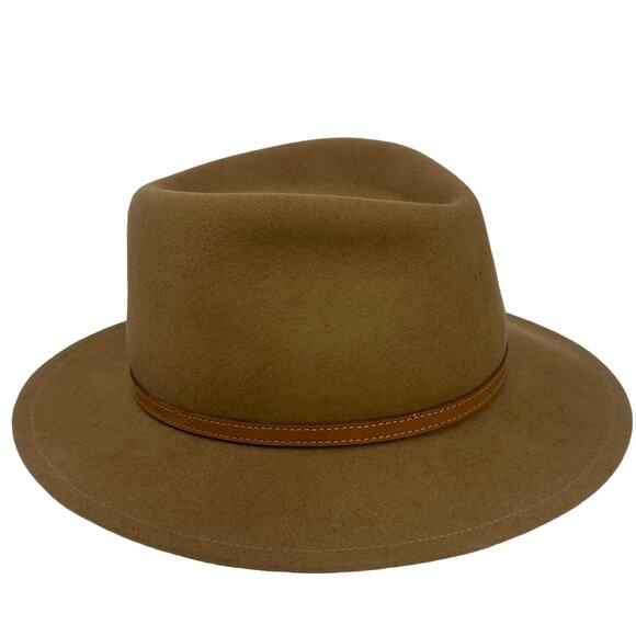Redhead Lite 100% Wool Packable Fedora 3 Season Hat - Picture 6 of 9